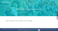 Desktop Screenshot of marktpraxis.com